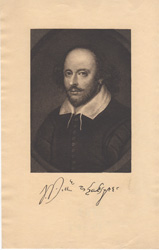 William Shakespeare antique prints